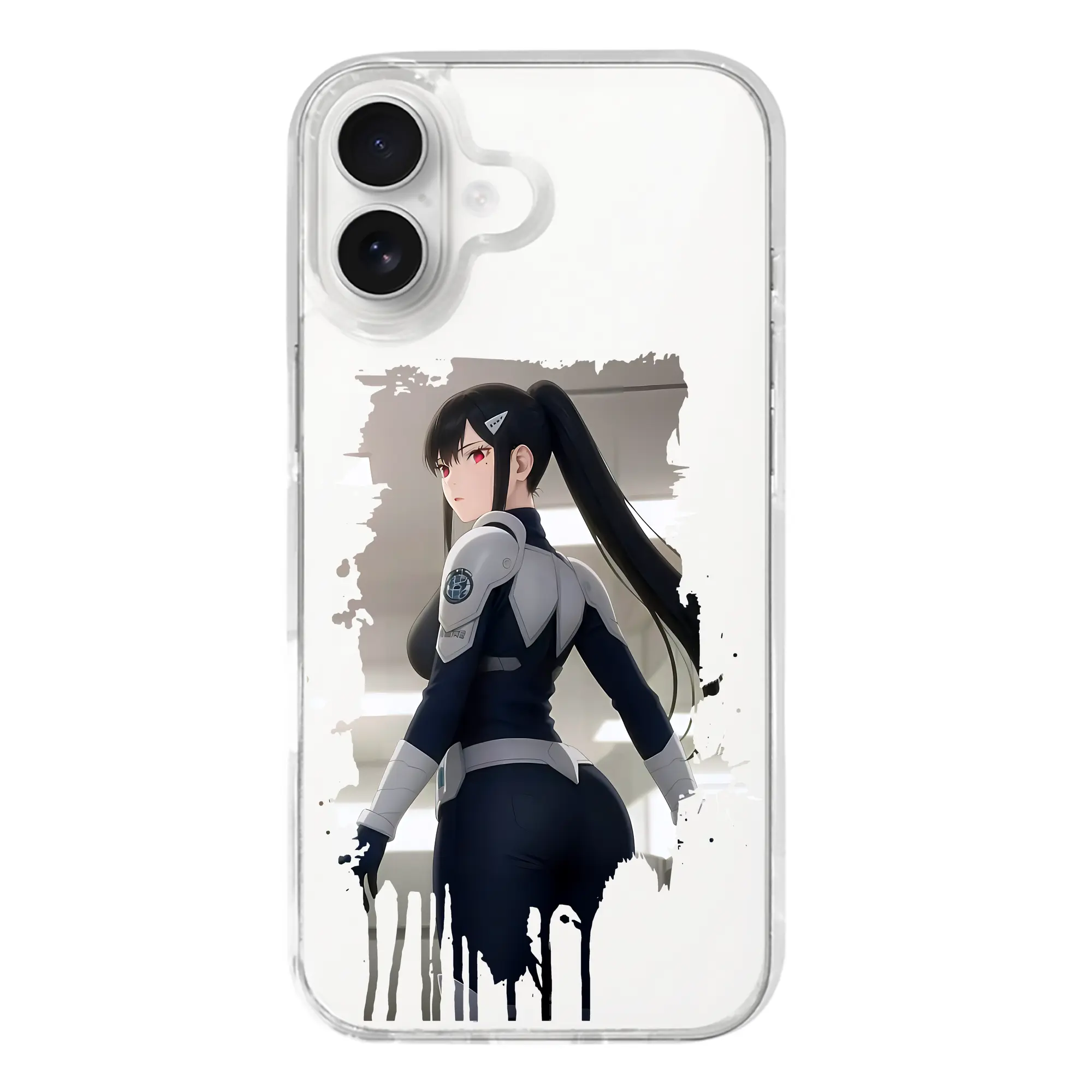 怪獣8号 グッズ,亜白ミナ - iPhone 17シリーズ 透明スマホケース – 薄型・耐衝撃・精密フィット保護カバー